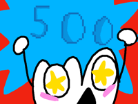I can now post up to 500 animations!