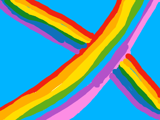 Rainbow slide