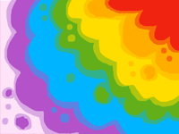 Rainbow splash 🌈 💦