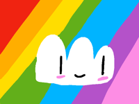 Cloudy‘s float (flash warning!)