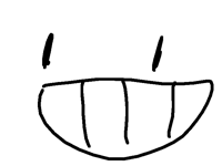 I drew this face