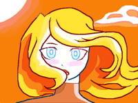 Golden retriever lady by tabbydogstar in my style