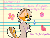 🌷 OC by @Sillyscribbles 🌷