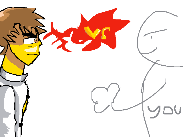 Staring contest collab