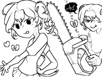 “i caught you staring at me.”