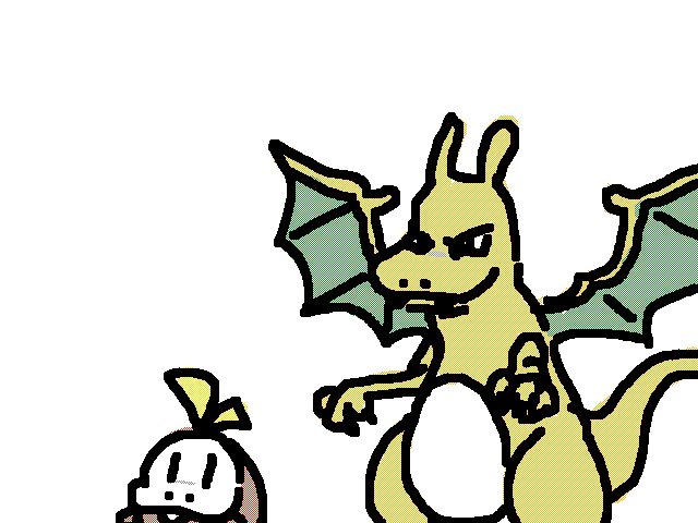 ホゲとリザードン