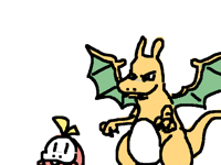 ホゲとリザードン