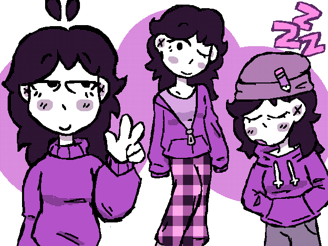 purple