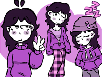 purple