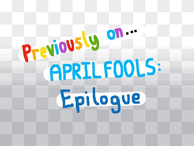 April Fools: um.