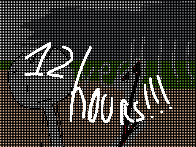 Evil show in 12 hours almost