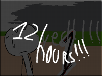 Evil show in 12 hours almost