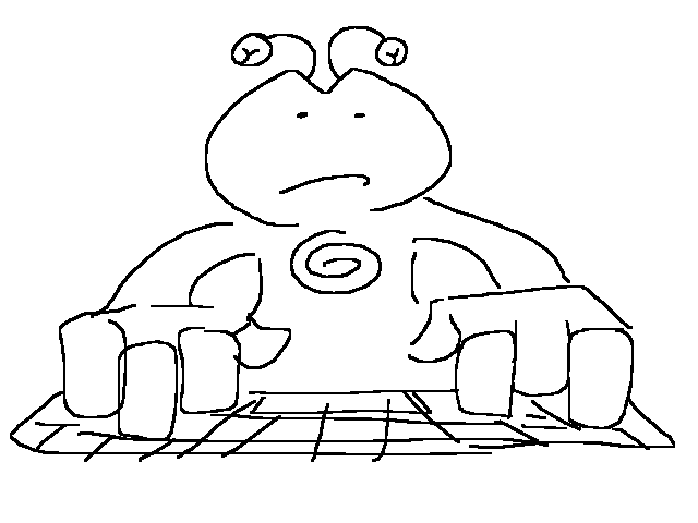 Me typing put the long gmail to log in