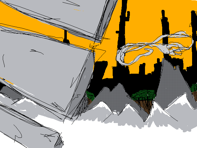 sketch that won’t turn into a drawing