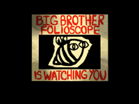 Big Brother Folioscope Is watching You.
