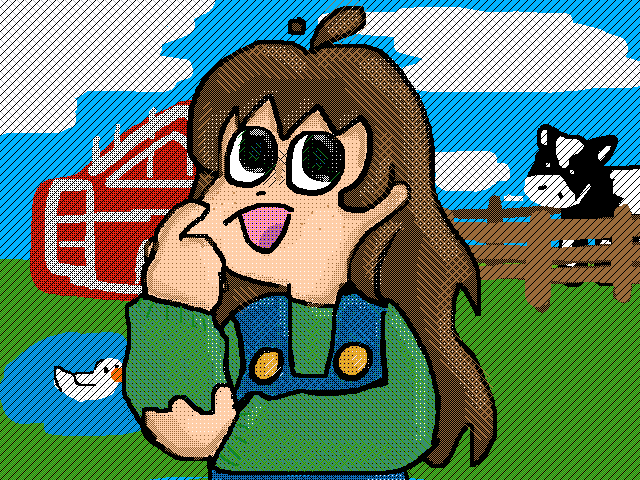 Random farm drawing