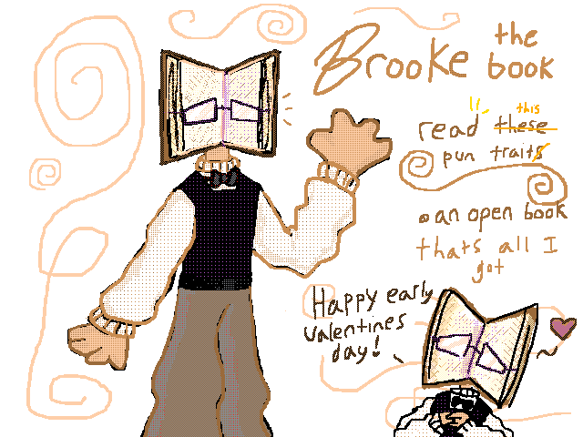 Brooke the book 📖