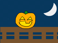 Oh shoot-! A Jack-O-Lantern!