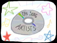 Some of my favorite song artists💿