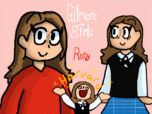 sketches of Rory (Gilmore Girls)