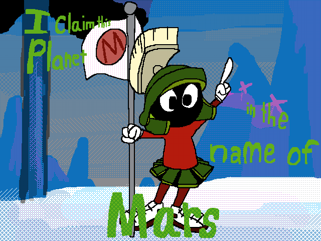 Marvin the Martian so silly