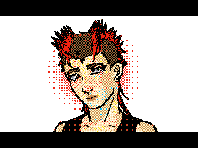 I want a bihawk so I drew myself with one