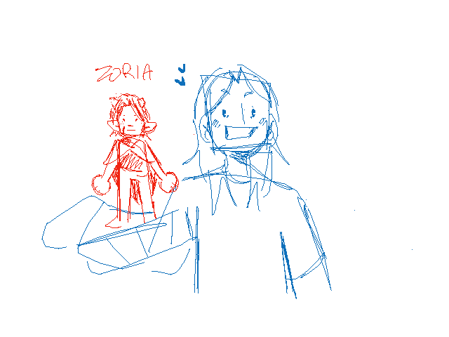 Doodles of lesbians
