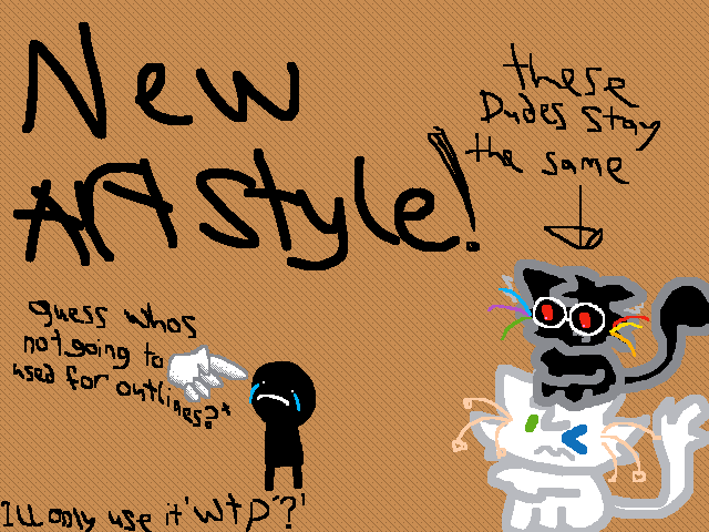 new artstyle!!