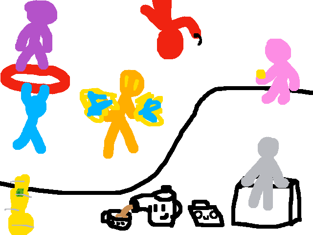 Stickman party
