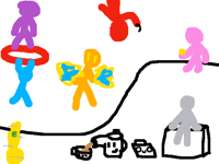 Stickman party
