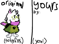 Draw ralsei in your style!