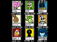 Voxo DND Alignment chart