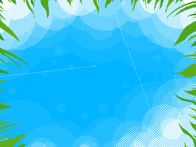 Touching grass