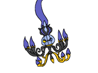 Mega chandelure