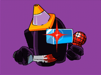 Black impostor