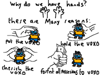 Why do we have hands? (Meme)