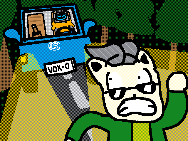Driving in my car…