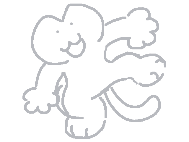 I love rough sketches