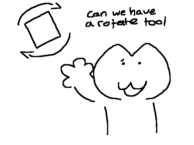 “Can we have a rotate tool”