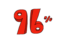 96%