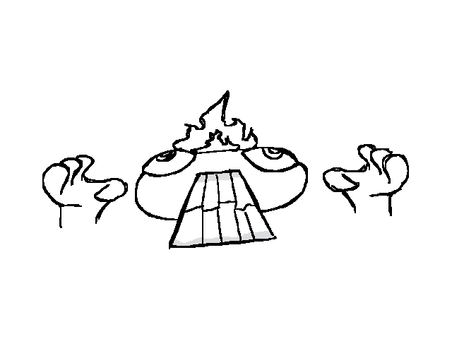 Everyone should draw a mad face