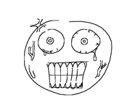 Everyone should draw a mad face