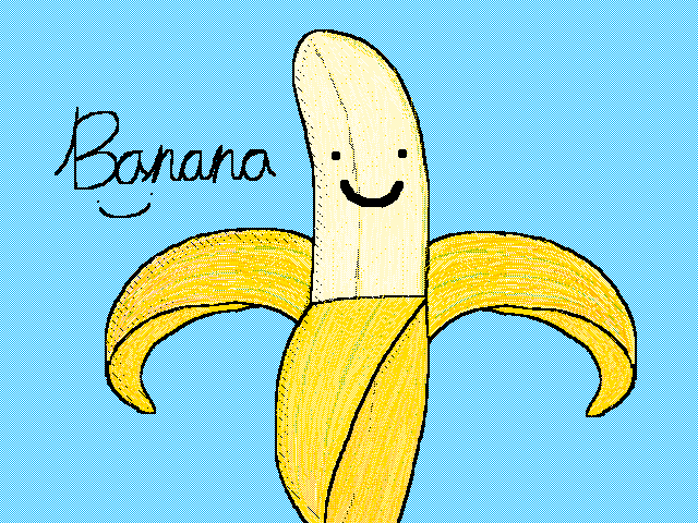 Smiling Banana