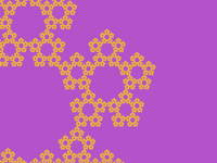 Pentagon-like fractal