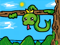 Snake say hi