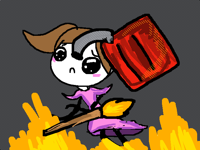 I hop you die on a fire