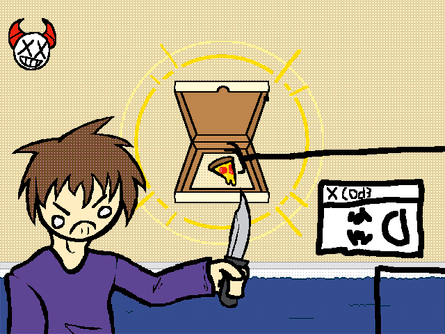 One last slice (stealing)