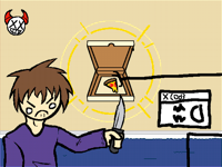 One last slice (stealing)