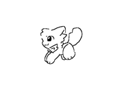 小猫也跑