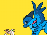 @BlueberryFrosty wings！